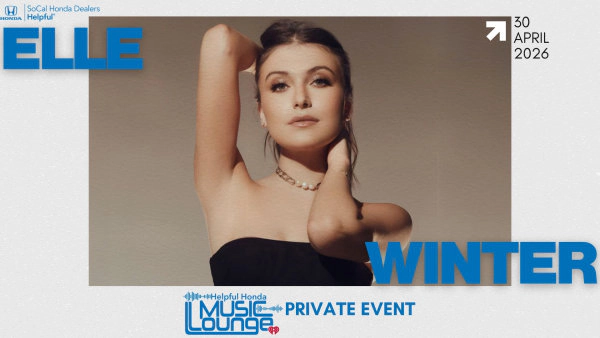 Attend a Special Performance with Elle Winter at the Helpful Honda Music Lounge! (4/30)