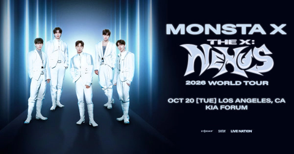 Enter to Win a Pair of Tickets to see MONSTA X at the Kia Forum! (10/20)