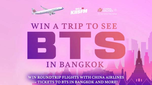 Win a Flyaway Trip to see BTS in Bangkok from KIIS-FM and China Airlines!