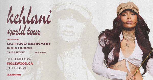Enter to Win a Pair of Tickets to see Kehlani at Intuit Dome! (9/24)