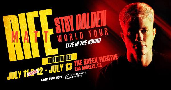 Enter to Win a Pair of Tickets to see Matt Rife at Greek Theater! (7/13)