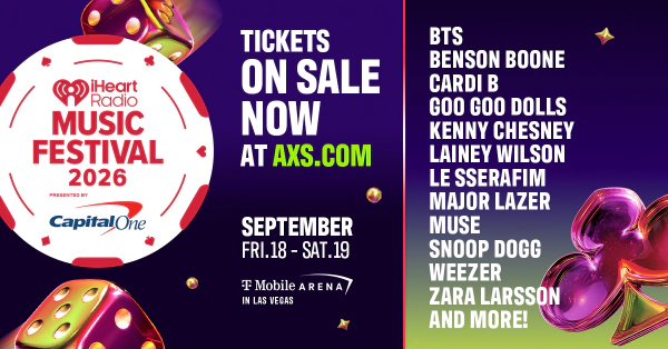 Enter to Win a Trip to Las Vegas for the iHeartRadio Music Festival! (9/18-9/19)
