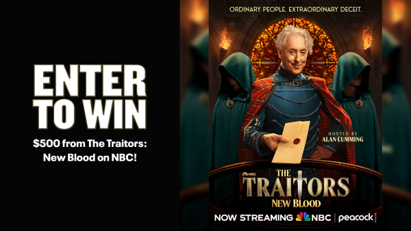 Enter to win $500 from The Traitors: New Blood on NBC!
