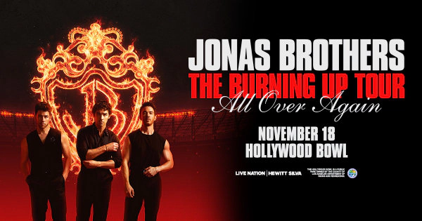 Enter to Win a Pair of Tickets to see The Jonas Brothers at Hollywood Bowl! (11/18)