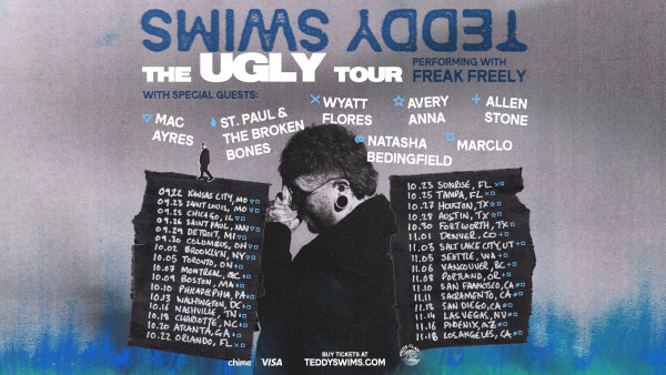 Enter to Win a Pair of Tickets to See Teddy Swims at Kia Forum! (11/18)