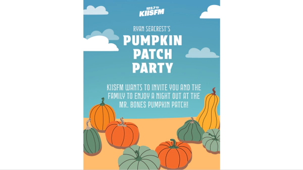 Enter to Win a 4-pack of tickets to KIISFM and Ryan Seacrest's Pumpkin Patch Party! (10/14)