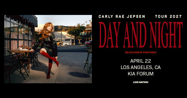 Enter to Win a Pair of Tickets to See Carly Rae Jepsen at Kia Forum! (4/22)