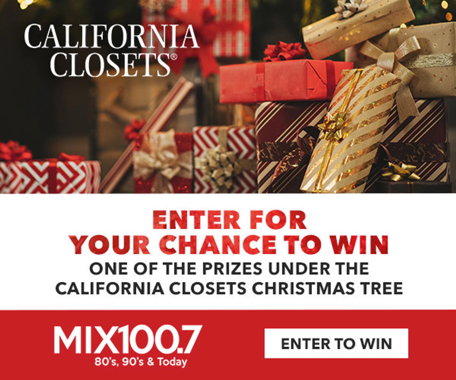 California Closets' Christmas Tree!