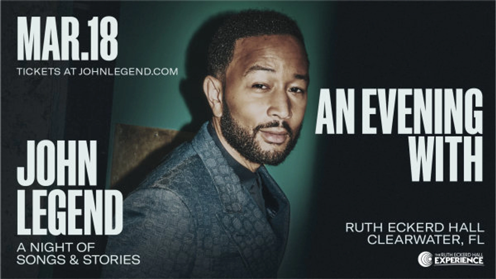 JOHN LEGEND: AN EVENING OF SONGS & STORIES