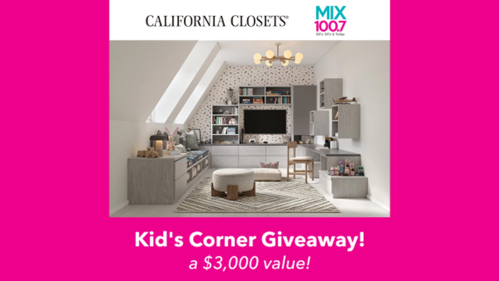 Kid's Corner Presented by California Closets