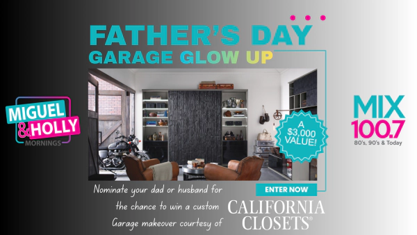 Miguel & Holly's Father's Day Garage Glow Up presented by California Closets Tampa Bay