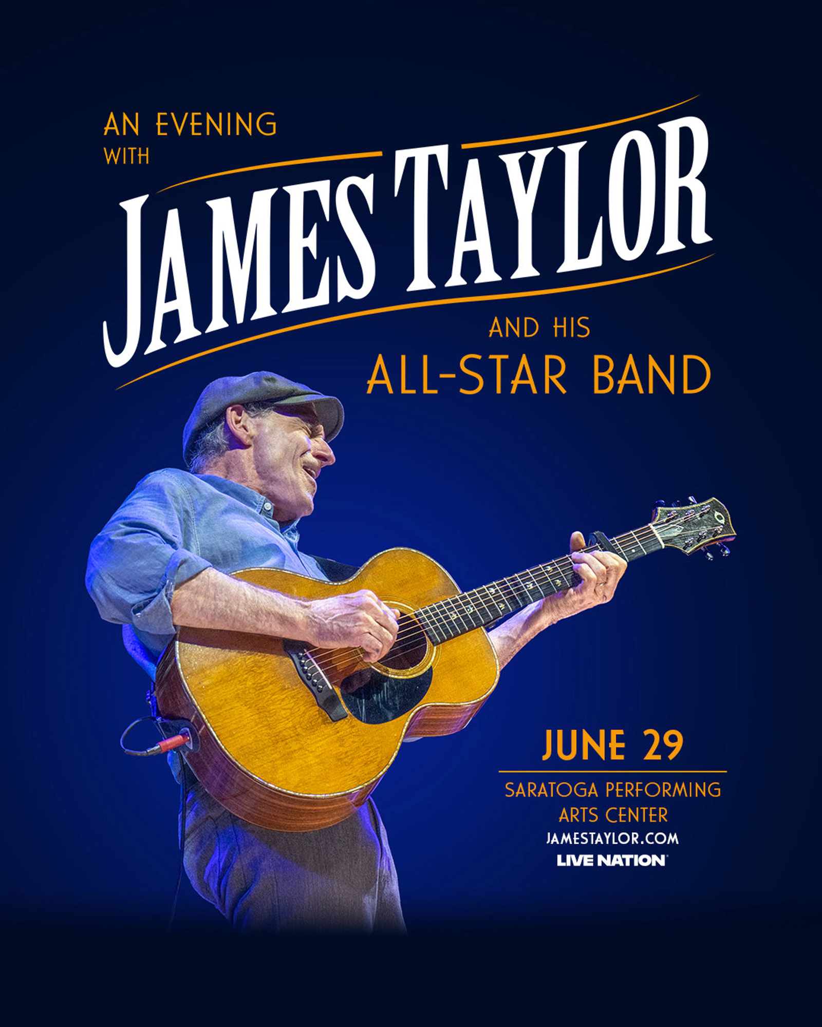 Enter to Win The Chance To See James Taylor at SPAC!