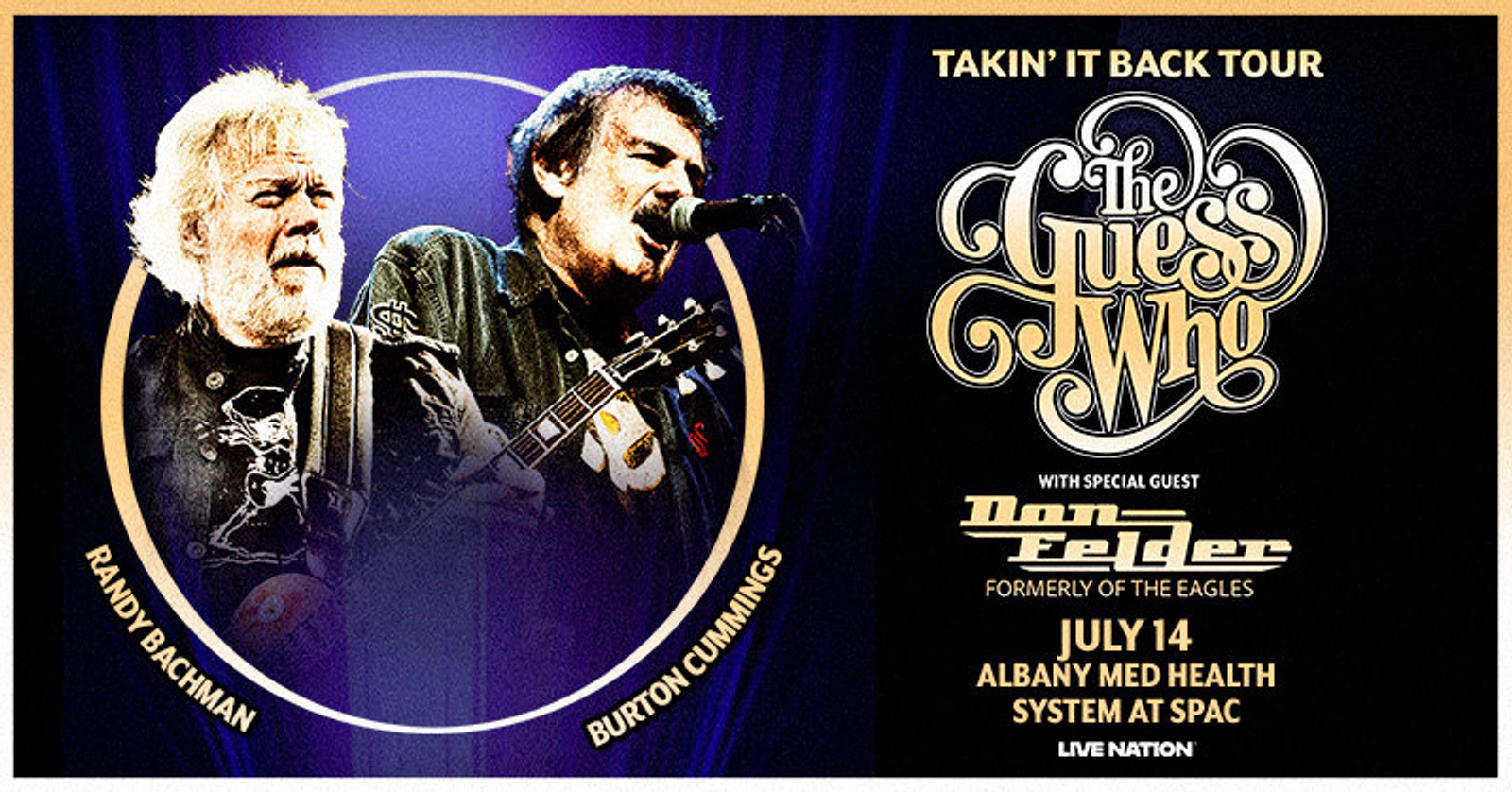 Enter for your chance to see The Guess Who perform LIVE!