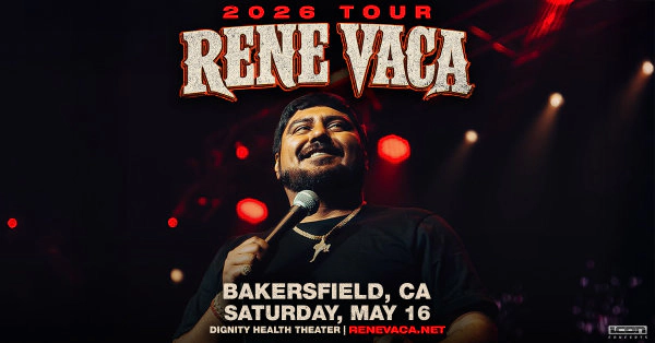 Rene Vaca is coming to the Dignity Health Arena on May 16th!!