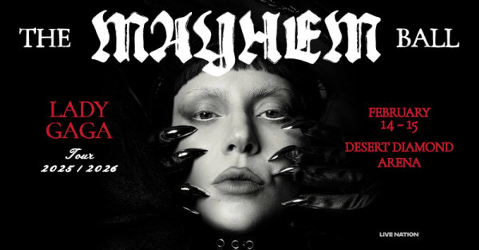Win tickets to Lady Gaga