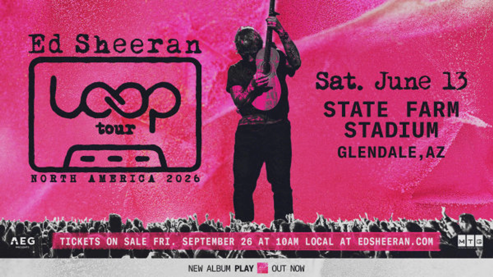 Win tickets to Ed Sheeran