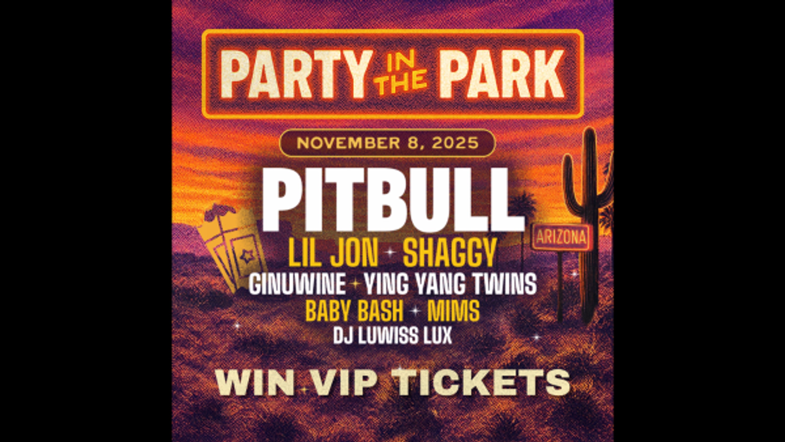 Win VIP and Meet & Greet Tickets to Party in the Park thanks to Tequila Corrido!