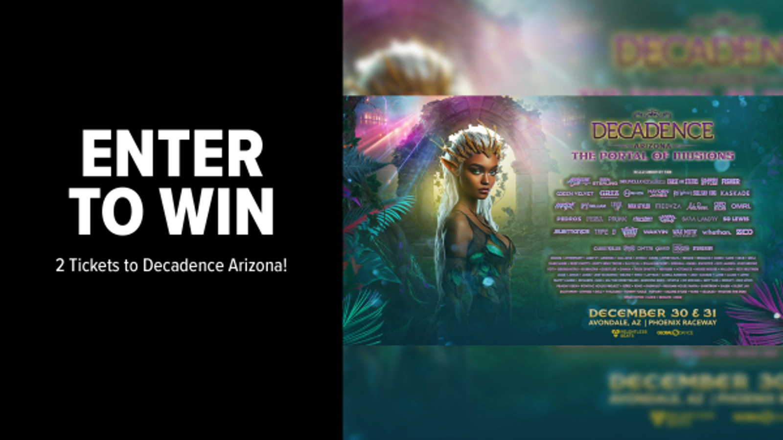 Enter to Win 2 Tickets to Decadence Arizona!
