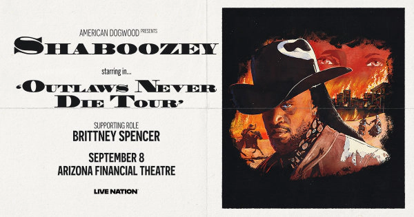 Win tickets to see Shaboozey: Outlaws Never Die!