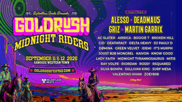 Win a pair of weekend GA passes to Goldrush!