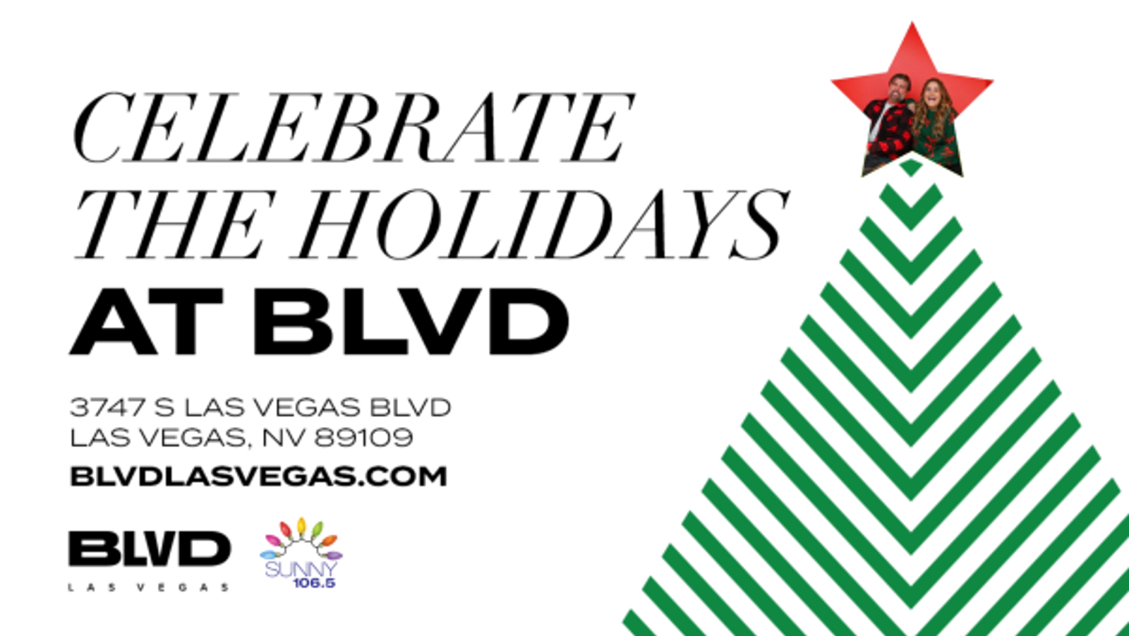 Win What’s In Joanna and Sean’s Stockings Featuring BLVD Las Vegas!