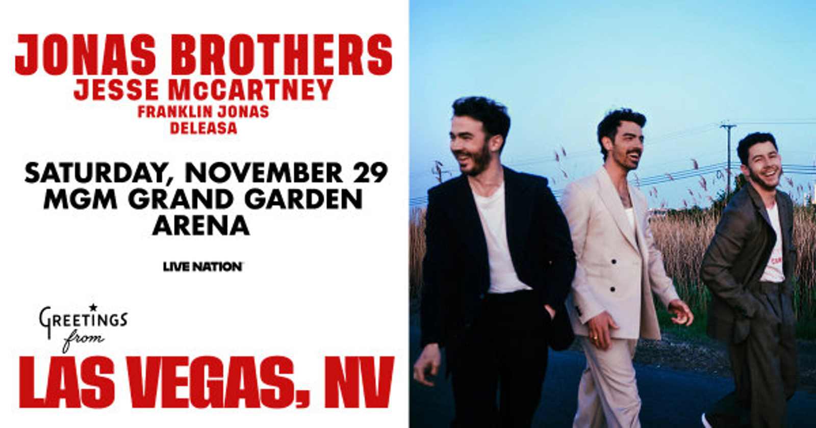 Enter to Win Tickets to the Jonas Brothers!