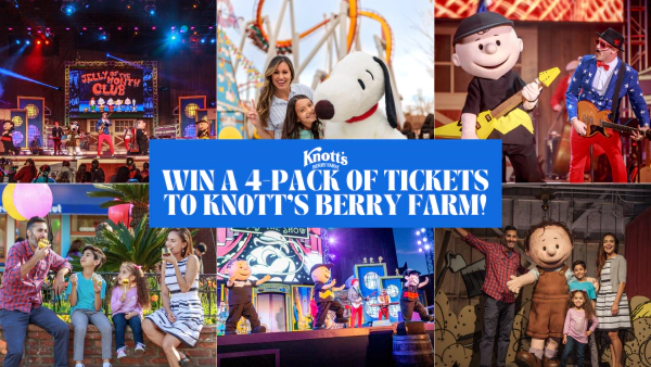Enter to Win Tickets to Knott's Berry Farm!