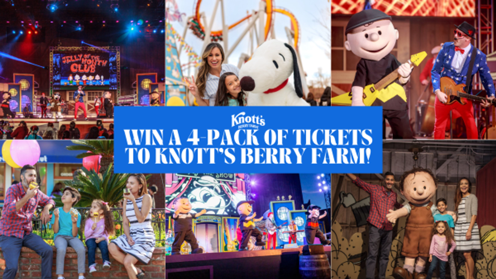 Enter to Win Tickets to Knott's Berry Farm!