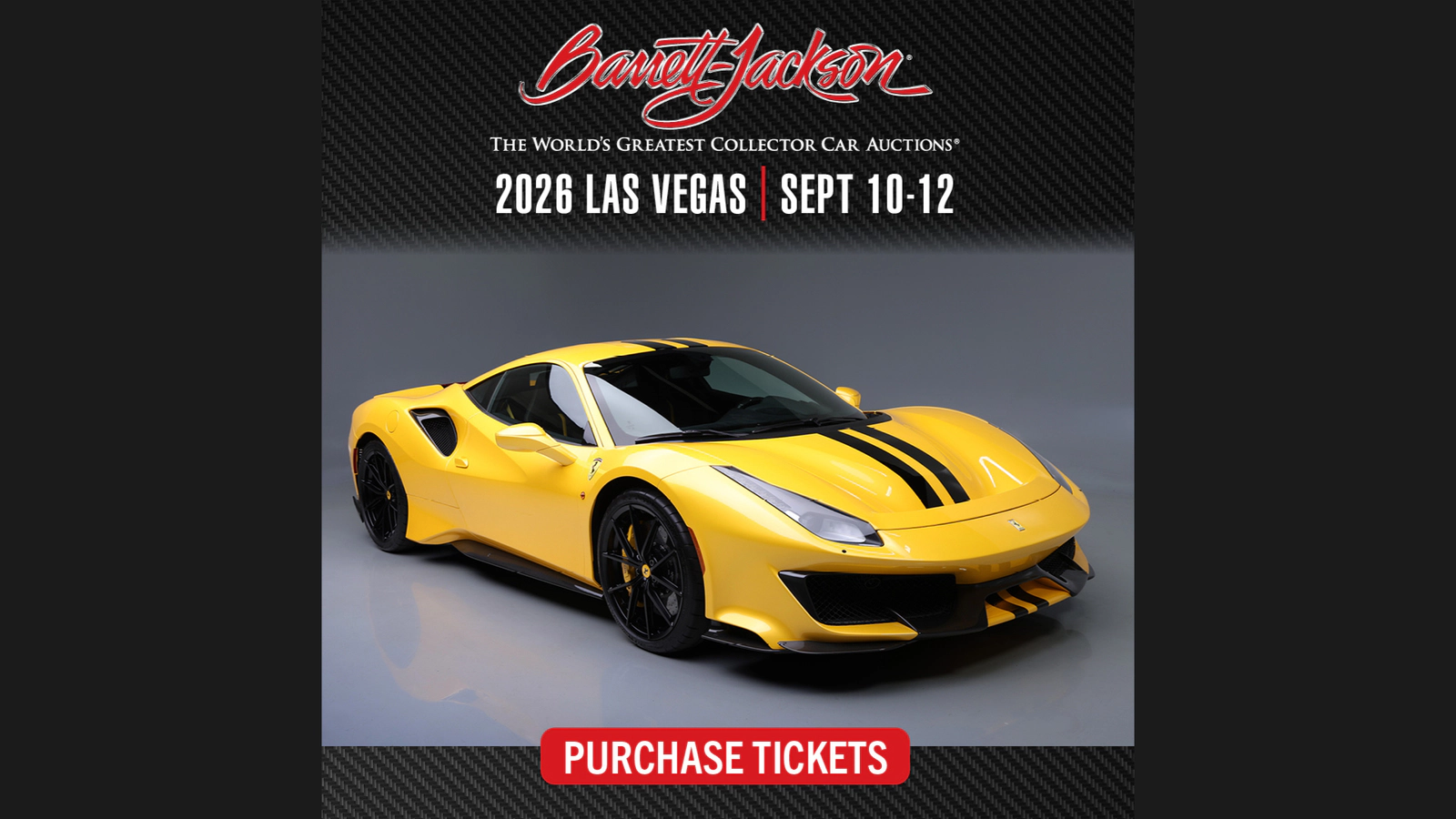 Enter to Win Tickets to Barrett Jackson!