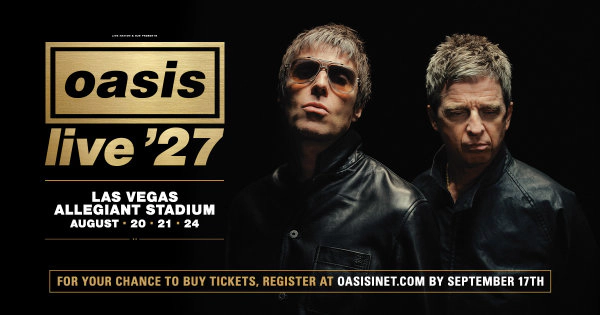 Enter to Win Tickets to Oasis!