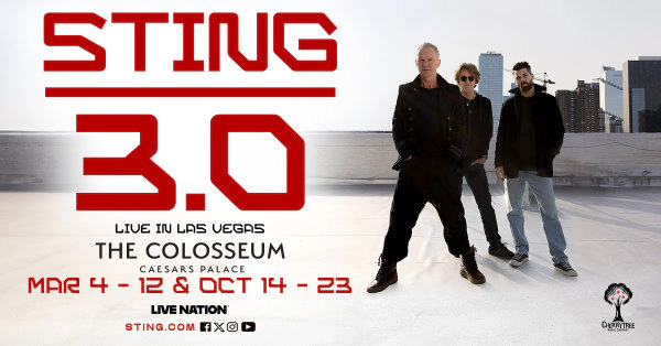 Enter to Win Tickets to Sting!