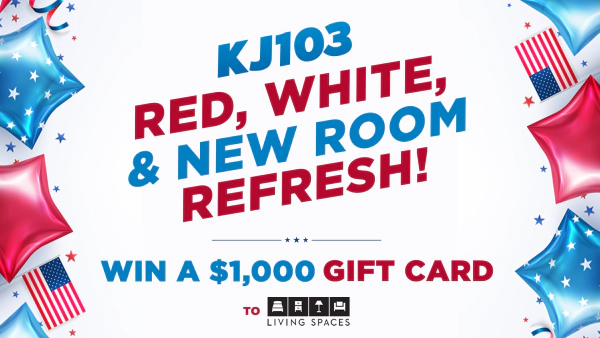 Red, White, & New Room Refresh