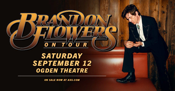 Win Brandon Flowers Tickets!