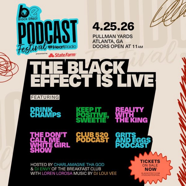 Win tickets to the Black Effect Podcast Festival!