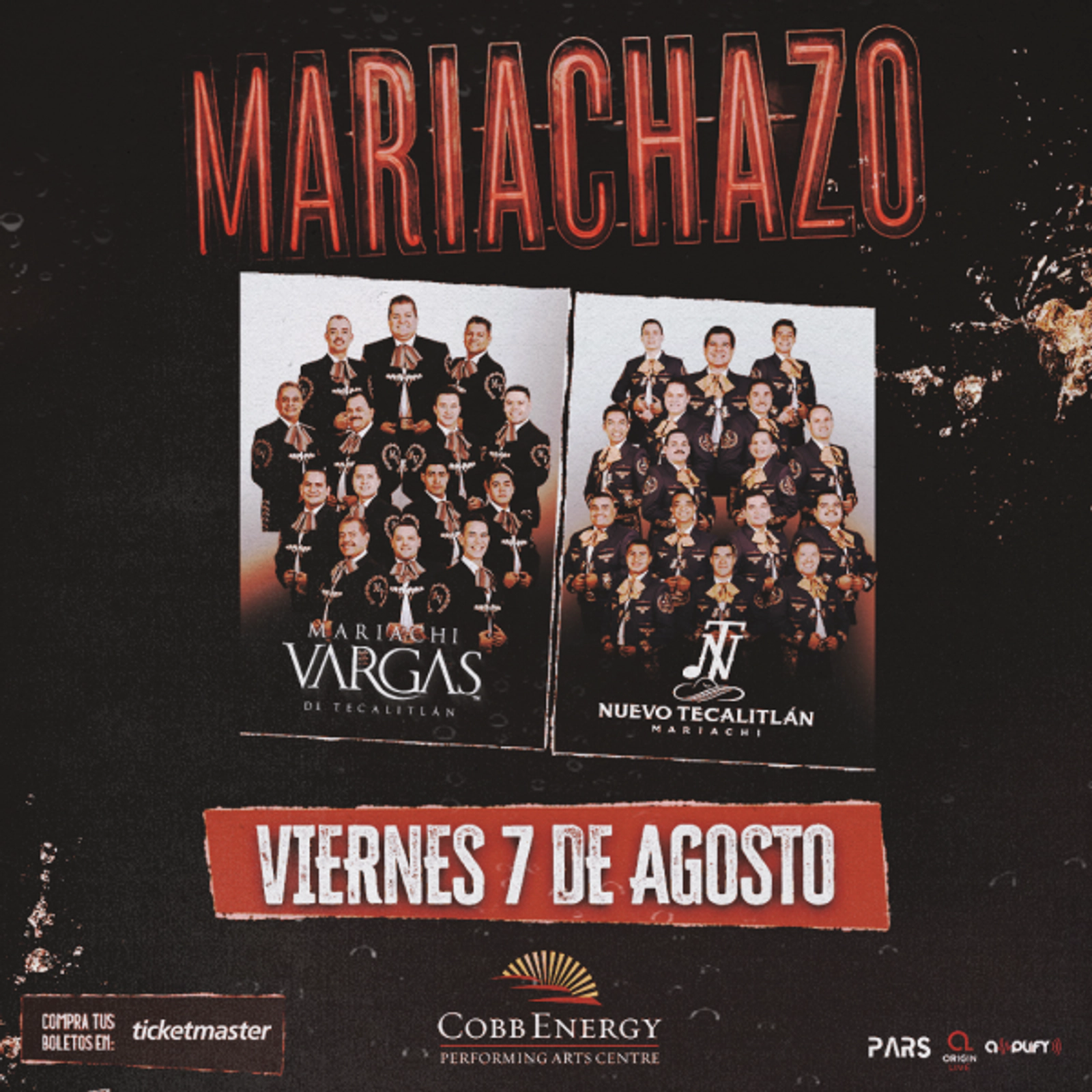 ¡Gana entradas para Mariachazo en el Cobb Energy Performing Arts Center!