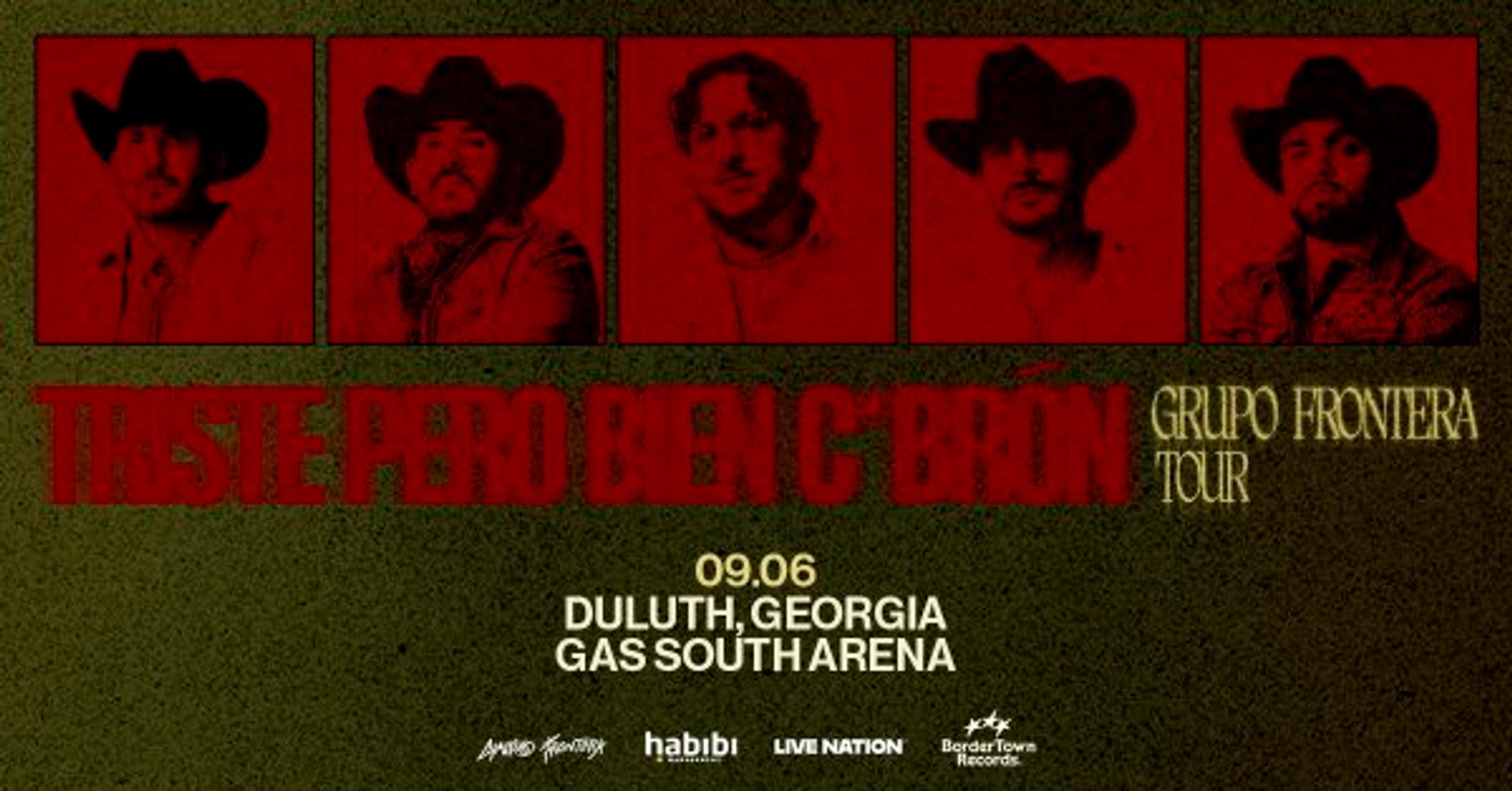 ¡Gana entradas para ver a Grupo Frontera en el Gas South Arena!