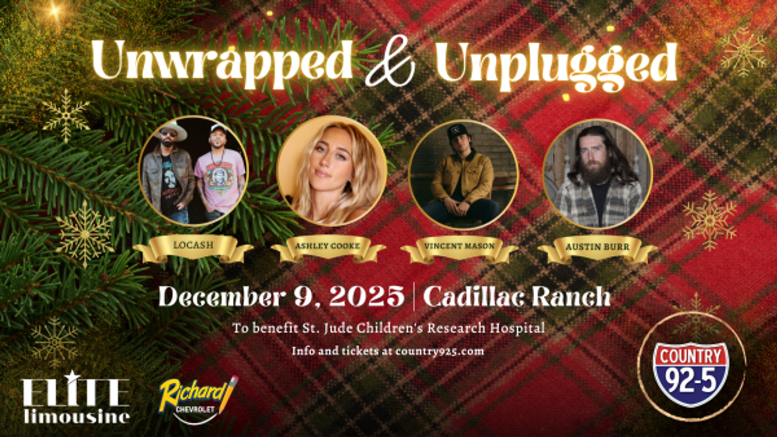 Win tickets to Unwrapped & Unplugged courtesy of Richard Chevrolet of Cheshire!
