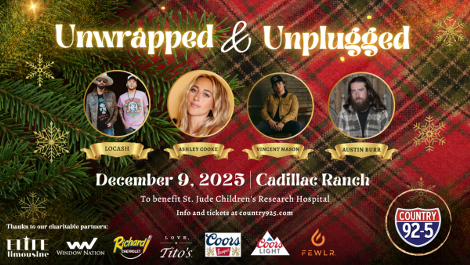 Win tickets to Unwrapped & Unplugged!