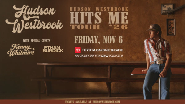 Win tickets to Hudson Westbrook at the Toyota Oakdale Theatre!