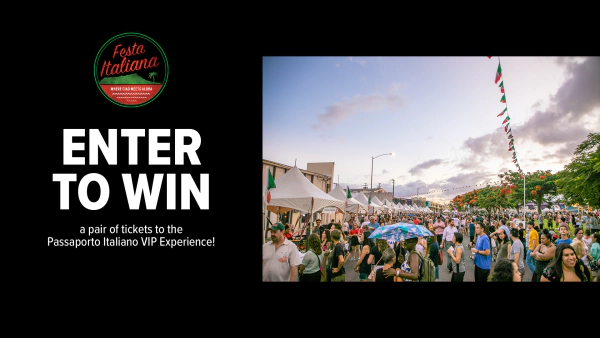 Peroni - Festa Italiana VIP Ticket Enter to Win