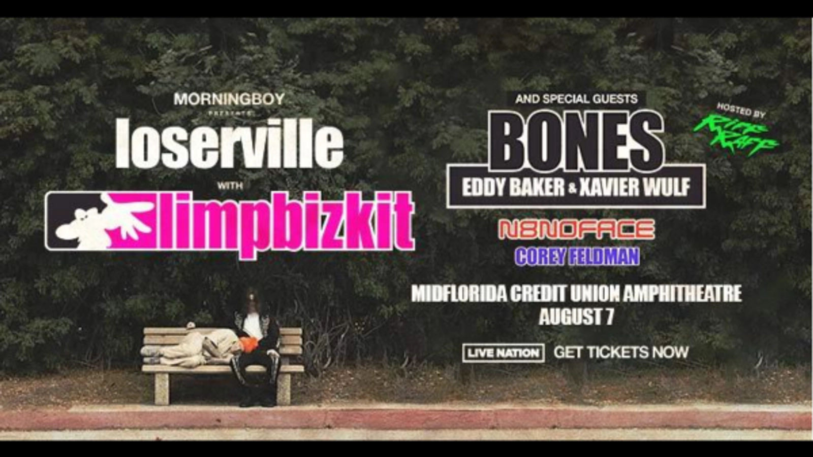 LOSERVILLE 2025 Limp Bizkit 8/7/24 101one WJRR 101one WJRR