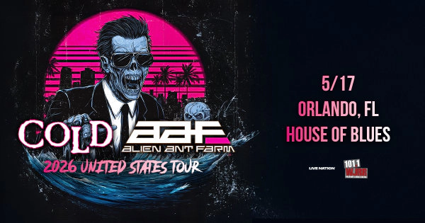 101.1 WJRR Presents Cold & Alien Ant Farm 5/17/26