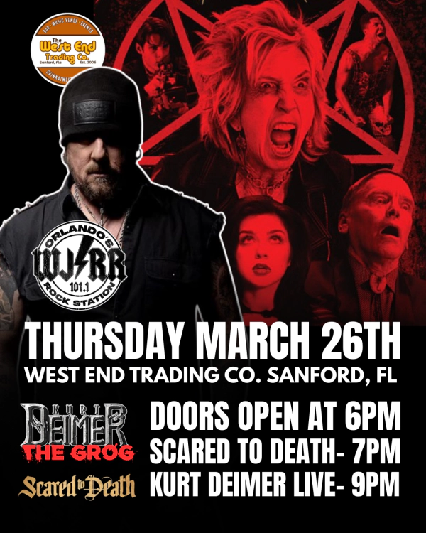 ENTER TO WIN "SCARED TO DEATH" SCREENING | KURT DEIMER PERFORMANCE