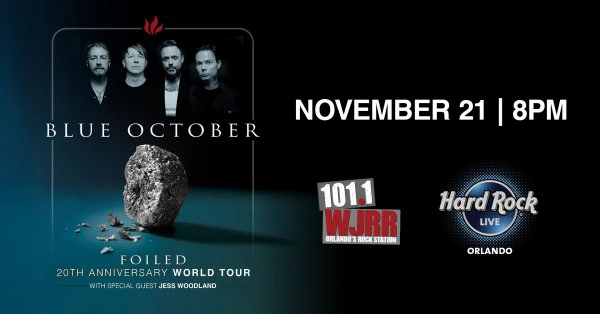 Blue October: Foiled 20th Anniversary Tour