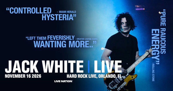 Jack White at Hard Rock LIVE 2026