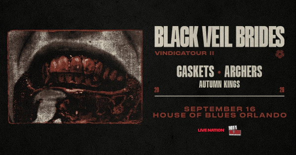 Black Veil Brides: Vindicatour US 2026 presented by WJRR