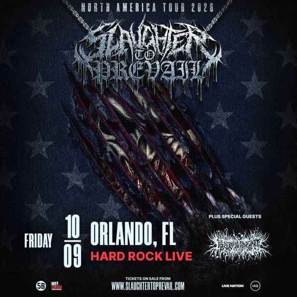 101.1 WJRR Presents Slaughter To Prevail
