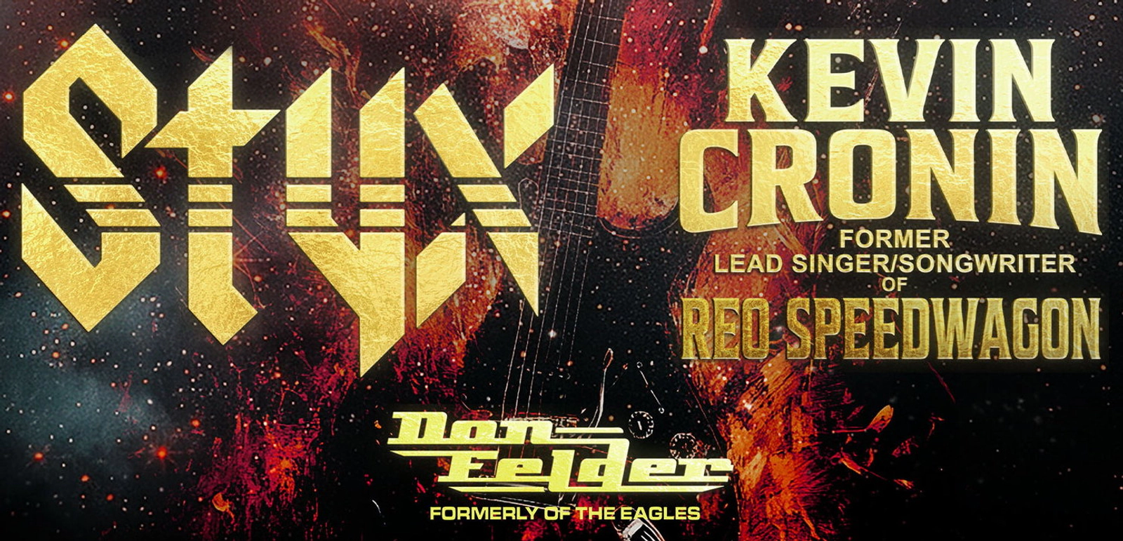 Win Tickets to see Styx at Thunder Ridge Nature Arena! 105.9 KGBX