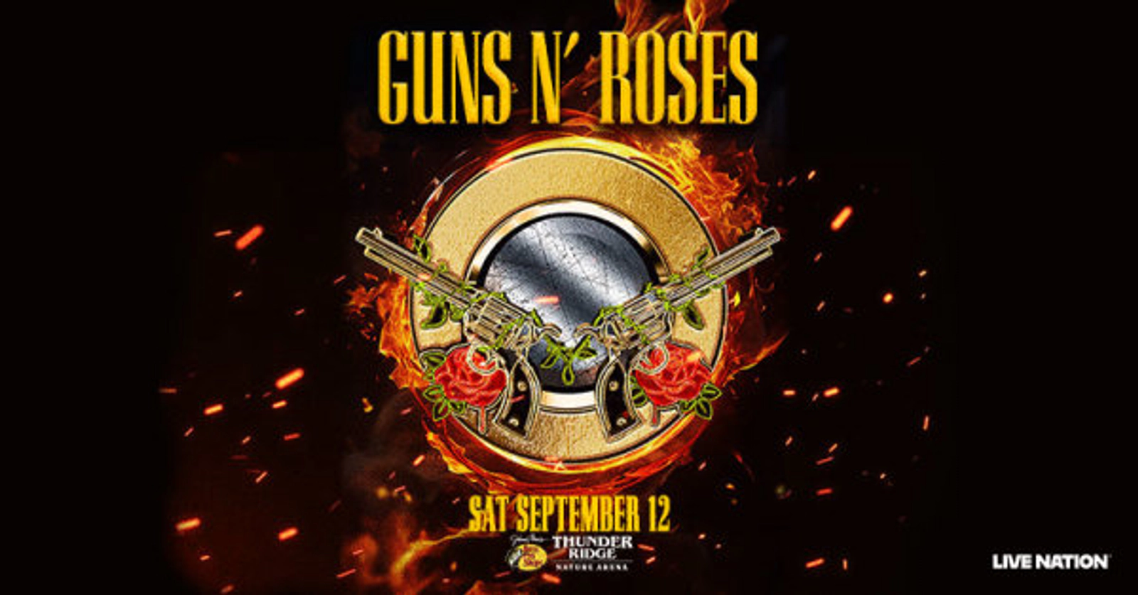 Win Tickets to Guns N' Roses at Thunder Ridge Nature Arena!