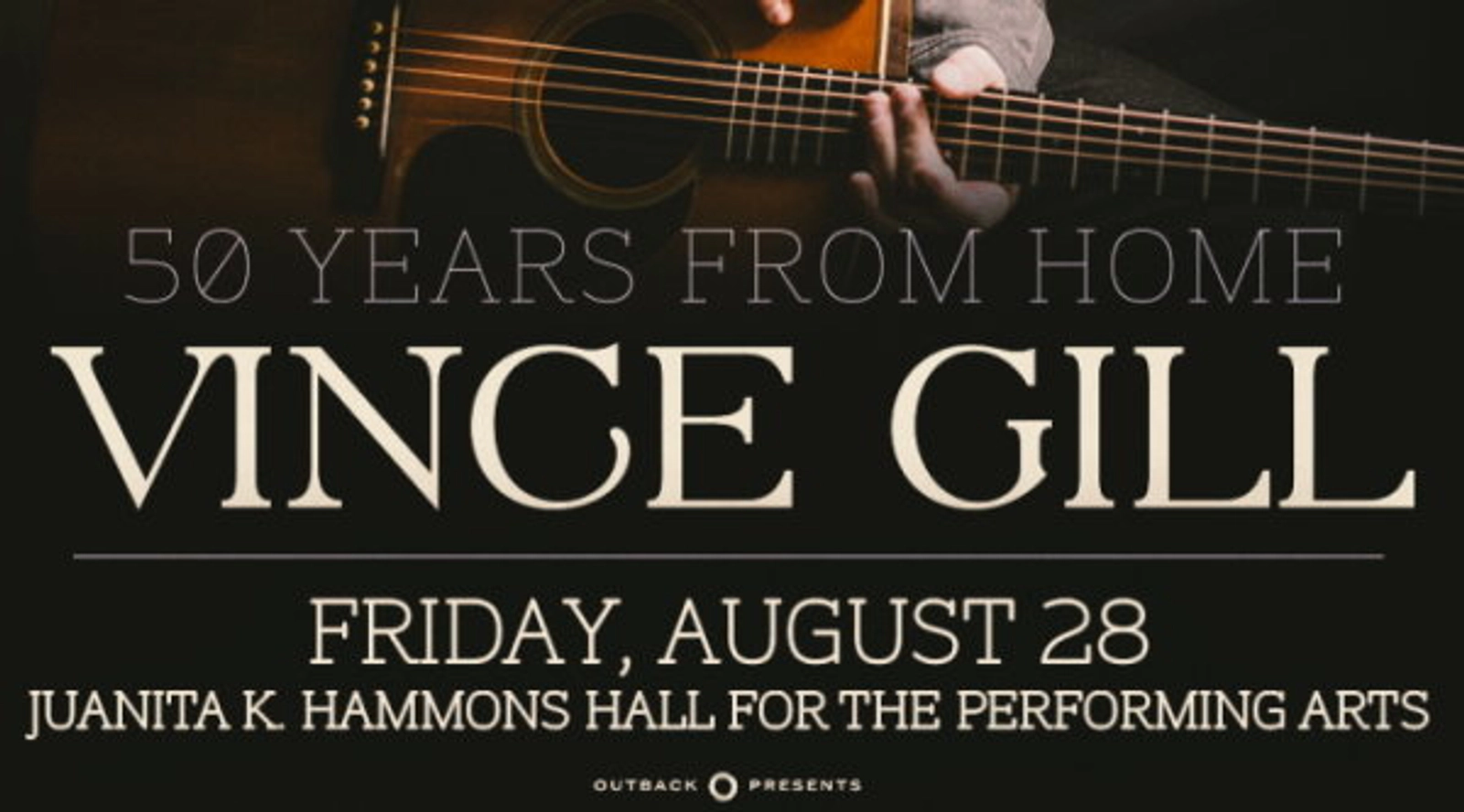 Win Tickets to Vince Gill at Hammons Hall!